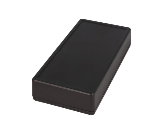 Hammond 1599EBKBAT 1599 Series ABS Hand Held Enclosure with Battery Door, 6.69" x 3.39" x 1.38", Black.