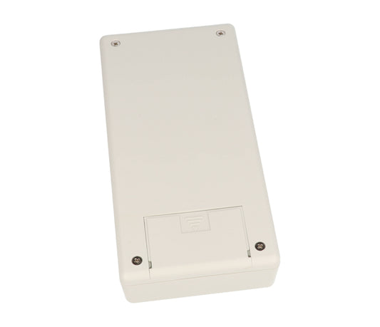 Hammond 1599EGYBAT 1599 Series ABS Hand Held Enclosure with Battery Door, 6.69" x 3.39" x 1.38", Gray.