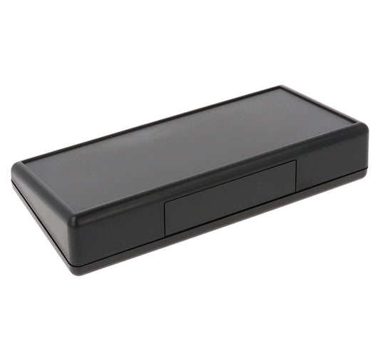 Hammond 1599ETSBK 1599T Series ABS Sloping Console, Short Slope, 3.39" x 6.69" x 1.34", Black.
