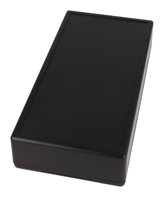 Hammond 1599HBKBAT 1599 Series ABS Hand Held Enclosure with Battery Door, 8.66" x 4.33" x 1.77", Black.