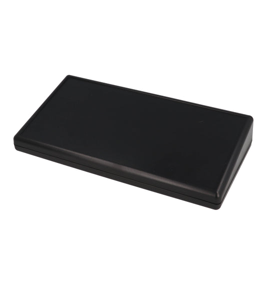 Hammond 1599HTSBK 1599T Series ABS Sloping Console, Short Slope, 4.33" x 8.66" x 1.57", Black.