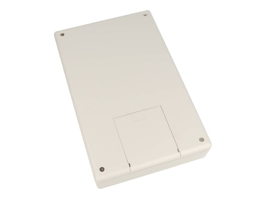 Hammond 1599KGYBAT 1599 Series ABS Hand Held Enclosure with Battery Door, 8.66" x 5.51" x 1.57", Gray.