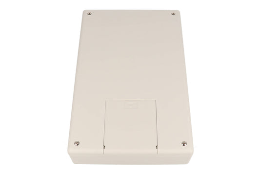 Hammond 1599KSGYBAT 1599 Series ABS Hand Held Enclosure with Battery Door, 8.66" x 5.51" x 1.57", Gray.
