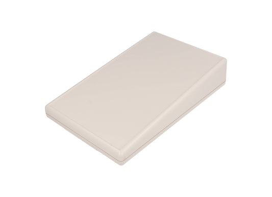 Hammond 1599KSTLGYBAT 1599T Series ABS Sloping Console, Long Slope with Battery Door, 8.66" x 5.51" x 1.81", Gray.