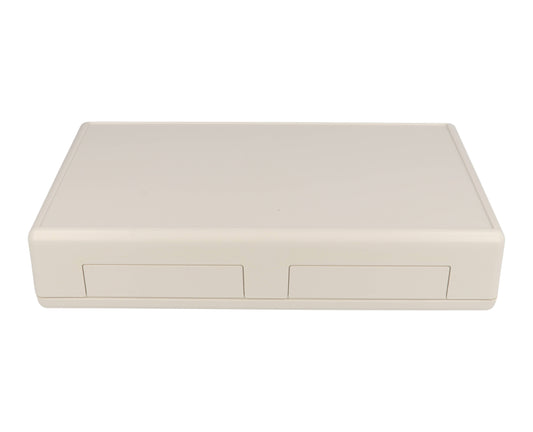 Hammond 1599KSTSGY 1599T Series ABS Sloping Console, Short Slope, 5.51" x 8.66" x 1.81", Gray.
