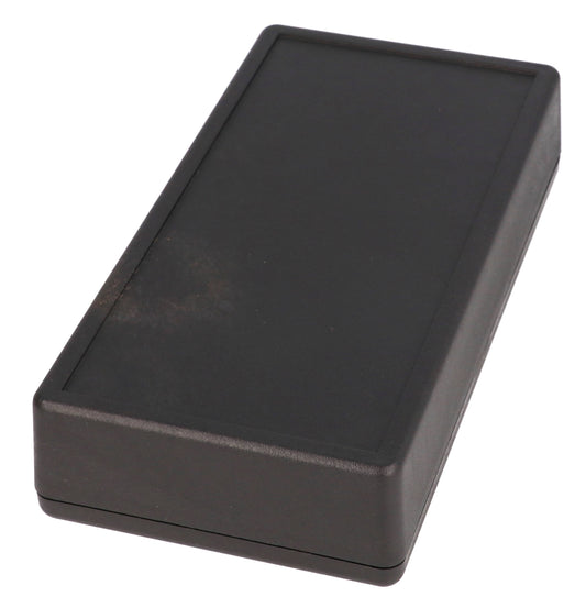 Hammond 1599RFIEBK 1599RFI Series EMI/RFI Shielded Conductive ABS Hand Held Enclosure, 6.69" x 3.39" x 1.38", Black.