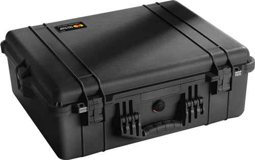 Pelican 1600NF Protector Case with No Foam (Empty), Black (ID 21.51"L x 16.54"W x 7.99"D) Mfr# 1600-001-110