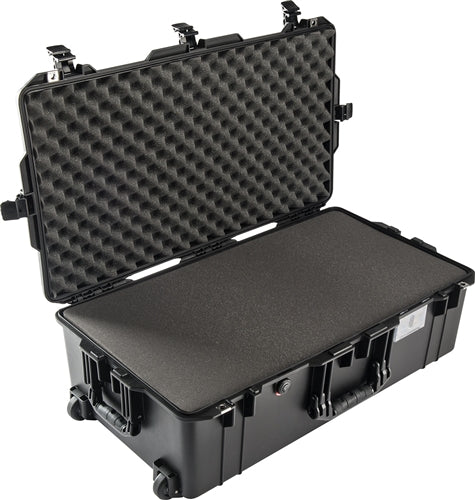 Pelican 1615 Air Case with Foam, Black (ID 29.59"L x 15.50"W x 9.38"D) Mfr# 016150-0001-110