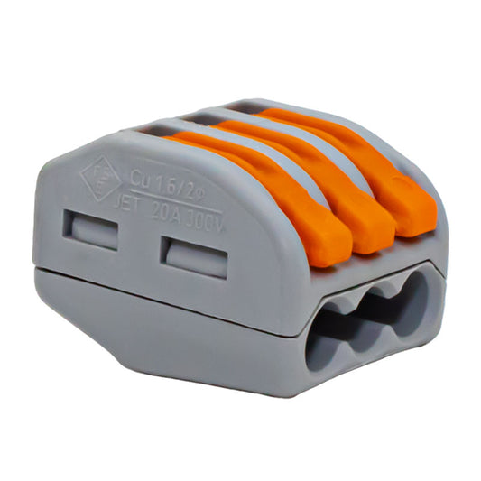 PICO 1633-36 3 Conductor Lever-Nut Wire Connectors, 100-Piece
