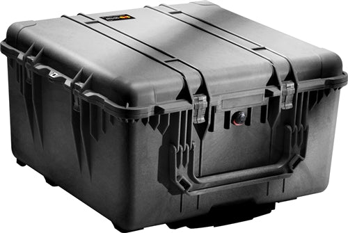 Pelican 1640NF Protector Transport Case No Foam, with Wheels, Black (ID 23.70"L x 24.00"W x 13.90"D) Mfr# 1640-001-110