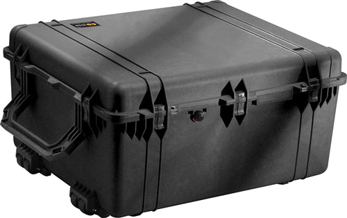 Pelican 1690NF Protector Transport Case No Foam, with Wheels, Black (ID 30.13"L x 25.13"W x 15.36"D) Mfr# 1690-001-110