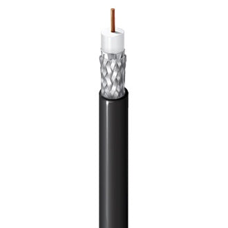 Belden 1694A RG6/U Type 75 Ohm 18AWG Solid Foil/Braid Shield *HDTV SDI Precision Digital Video Cable* (305M = Full Roll)