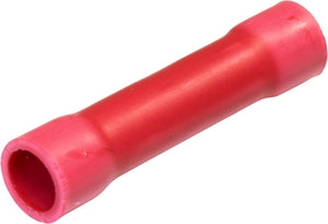PICO 1700-15 Red 22-18AWG Butt Splice Connector, Vinyl Insulated, 50/Pack