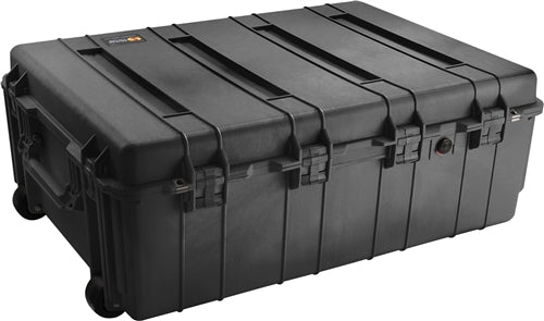 Pelican 1730NF Protector Transport Case No Foam, with Wheels, Black (ID 34.00"L x 24.00"W x 12.50"D) Mfr# 1730-001-110