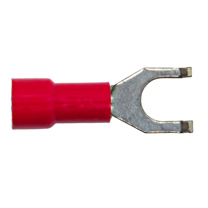 PICO 1735-15 22-18 AWG #10 Vinyl Insulated Flanged Spade Connectors, 50-Piece