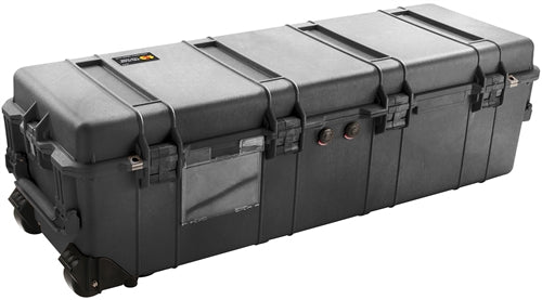 Pelican 1740 Protector Long Case with Foam & Wheels, Black (ID 40.98" x 12.92" x 12.13"D) Mfr# 1740-000-110
