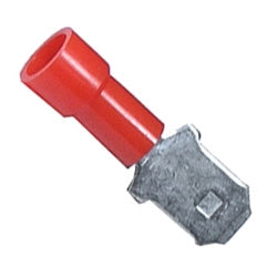PICO 1750-CS Red 22-18AWG .110" Male Quick Connector, Vinyl Insulated, 100/Pack
