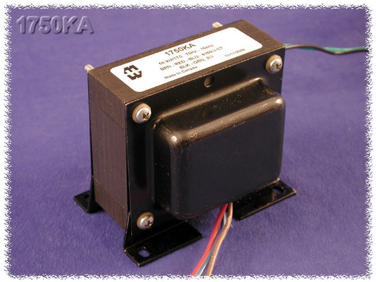 Hammond 1750KA Output Transformer, Guitar Amp, 4,150 C.T. Ohm Pri., 2 Ohm Sec., 50W