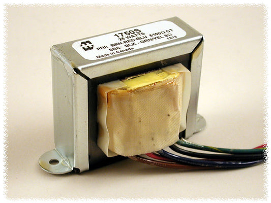 Hammond 1750S Output Transformer, Guitar Amp, 5,100 C.T. Ohm Pri., 8 Ohm Sec., 25W
