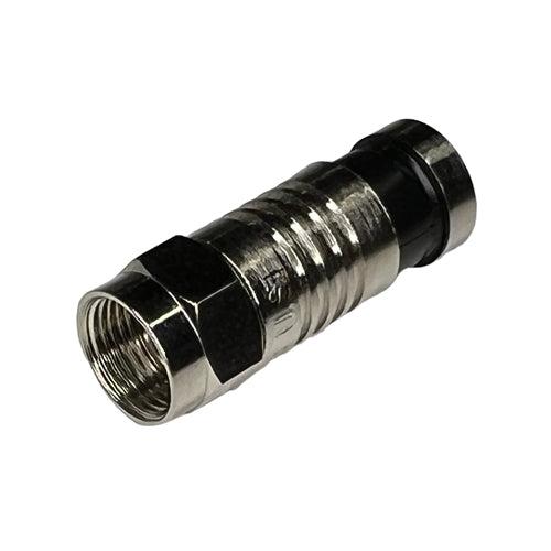 Platinum 18006 F Type Sealsmart Compression Connector for RG6, Sold Per Connector *Compression Style Tool Required*