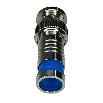 Platinum 18035 BNC Sealsmart Compression Connector for RG6Q Quad, Nickel (Bulk)