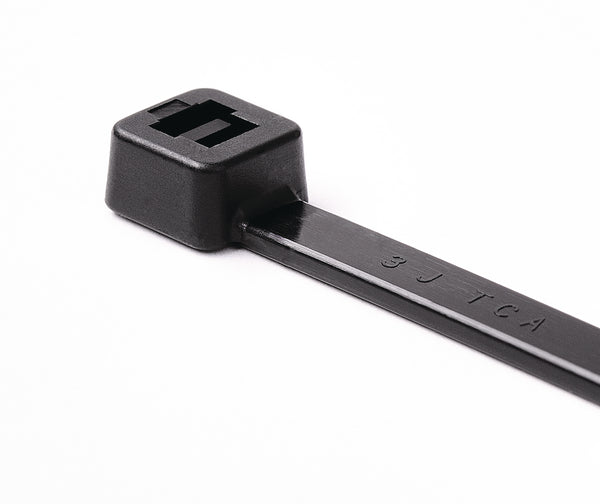 Hellermann Tyton 111-01266 Cable Tie, 11.9" Long, 56lb Tensile Strength, PA11UV, Black, 100/bag