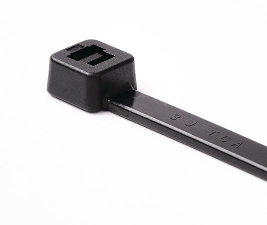 Hellermann Tyton 111-01266 Cable Tie, 11.9" Long, 56lb Tensile Strength, PA11UV, Black, 100/bag