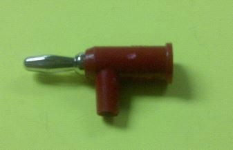 Pomona Stacking Red Banana Plug 1825-2