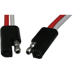 PICO 1890-34 12 AWG 12" 2 Pin Trailer Connector, 10-Piece