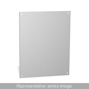 Hammond 18G3333 Galvanized Steel Panel 33" x 33" - Fits Enclosures 36" x 36"
