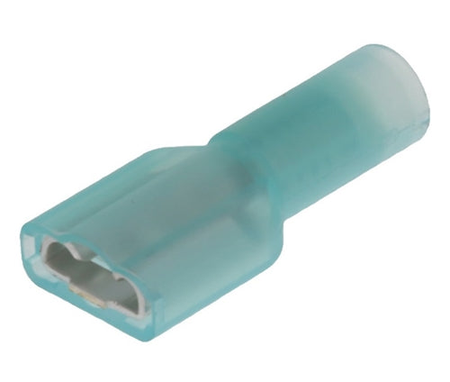 Molex 19005-0005 Blue 16-14AWG .250" Female Quick Connector, Fully Nylon Insulated, 100/Pack