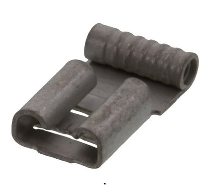Molex 19008-0006 Non-Insulated 22-18AWG .250" Female Flag Connector, 100/Pack
