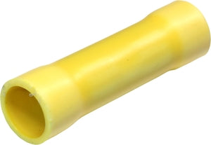 PICO 1900-CP Yellow 12-10AWG Butt Splice Connector, Vinyl Insulated, 100/Pack
