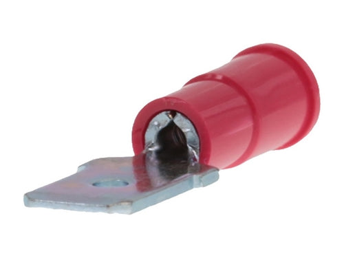 Molex 19023-0005 Red 22-18AWG .250" Male Quick Connector, Vinyl Insulated, 100/Pack