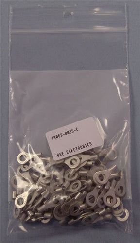 Molex 19069-0035 Non-Insulated 22-18AWG #8 Ring Terminal Connector, 100/Pack