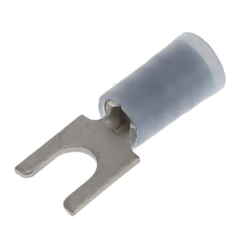 Molex 19139-0044 Blue 16-14AWG #8 Spade Connector / Fork Terminal, Nylon Insulated, 100/Pack