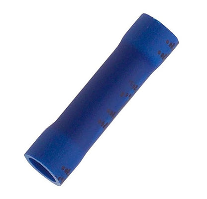 Molex 19154-0015 Blue 16-14AWG Butt Splice Connector, Vinyl Insulated, 100/Pack