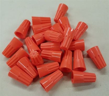 Molex 19160-0041 Orange 22-14AWG Twist-On Wire Nut / Wire Connector CSA, 25/Pack
