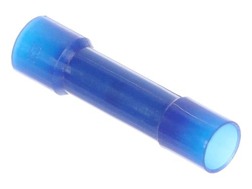 Molex 19202-0019 Blue 16-14AWG Butt Splice Connector, Nylon Insulated, 100/Pack