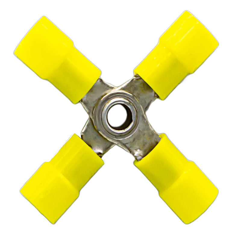 PICO 1921-13 12-10 AWG Vinyl 4-Way Connectors, 2-Piece
