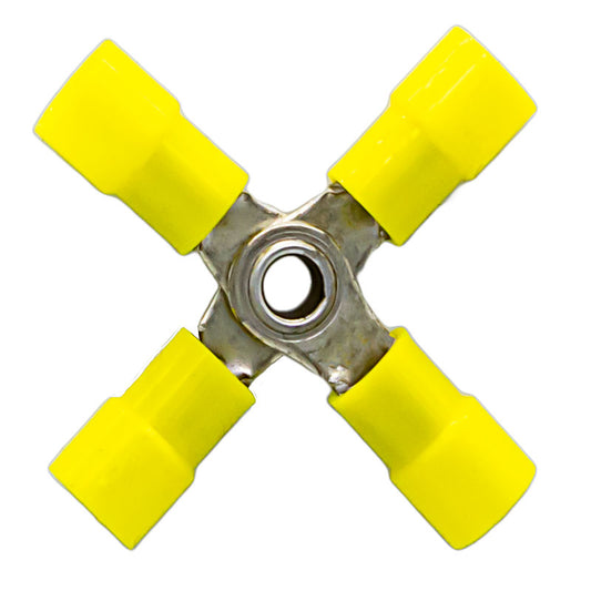 PICO 1921-13 12-10 AWG Vinyl 4-Way Connectors, 2-Piece