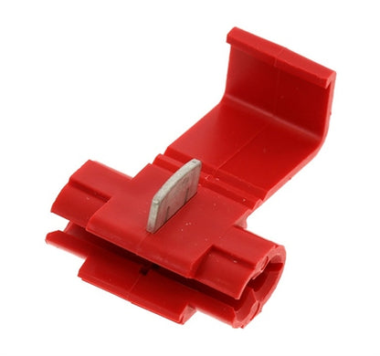 Molex 19216-0005 Red 22-18AWG Multi-Lock Tap in Wire Connector, 100/Pack