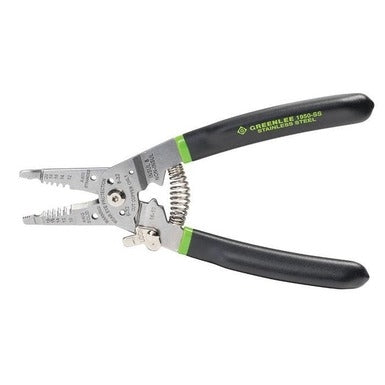 Greenlee 1950-SS Professional Stainless Steel Wire Stripper / Cutter / Crimper 10-18AWG