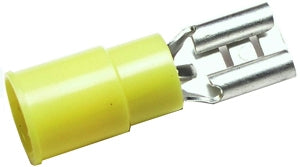 PICO 1955-BP Yellow 12-10AWG .250" Female Quick Connector, Vinyl Insulated, 6/Pack