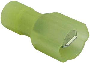 PICO 1964-16 Yellow 12-10AWG .250" Male Quick Connector, Fully Nylon Insulated, 100/Pack (Mates to 1965)