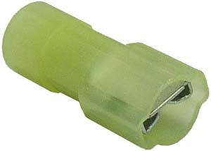 PICO 1965-BP Yellow 12-10AWG .250" Female Quick Connector, Fully Nylon Insulated, 3/Pack (Mates to 1964)