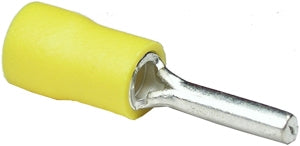 PICO 1969-BP Yellow 12-10AWG Pin Connector, Vinyl Insulated, 5/Pack