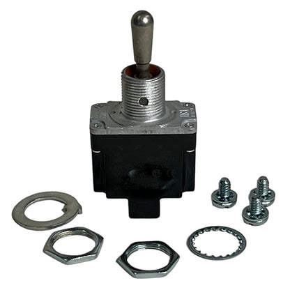 Honeywell 1TL1-1 Toggle Switch SPDT On-Off-On 15A/125VAC, Non-Locking Lever, Sealed, Screw Terminals, UL CSA