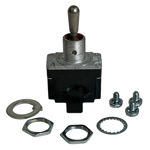 Honeywell 1TL1-1 Toggle Switch SPDT On-Off-On 15A/125VAC, Non-Locking Lever, Sealed, Screw Terminals, UL CSA