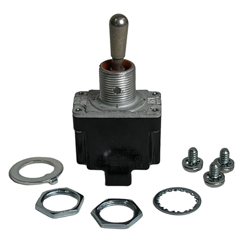 Honeywell 1TL1-5 Toggle Switch SPDT (On)-Off-On 10A/125VAC, Non-Locking Lever, Sealed, Screw Terminals, UL CSA